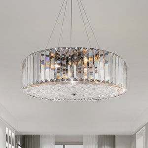 B-Ware Maytoni Hängeleuchte Pendelleuchte Lampe Kristall transparent chrom SIEHE TEXT