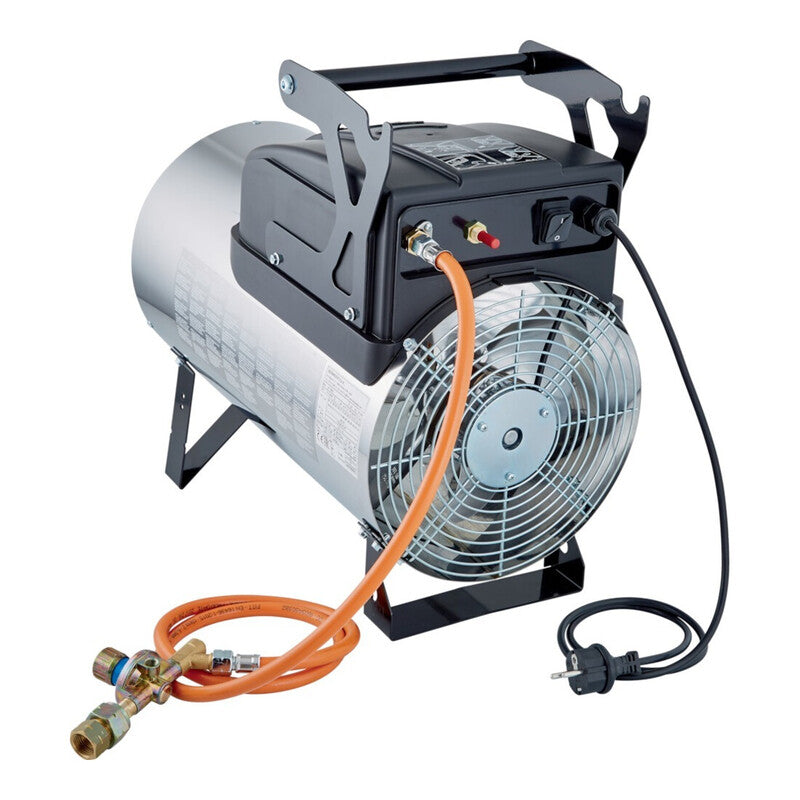 TGO Gas-Heizgebläse Heizgerät Edelstahl 15-31,4kW regelbar gewerbliche Anwendung - 4026213043265
