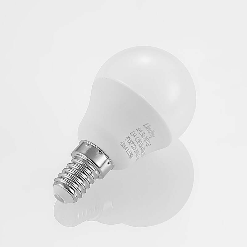 Lindby LED Tropfenlampe E14 4,5W warmweiß 3000K Lampe Leuchte 470 Lumen 150 Grad - 4251096598001