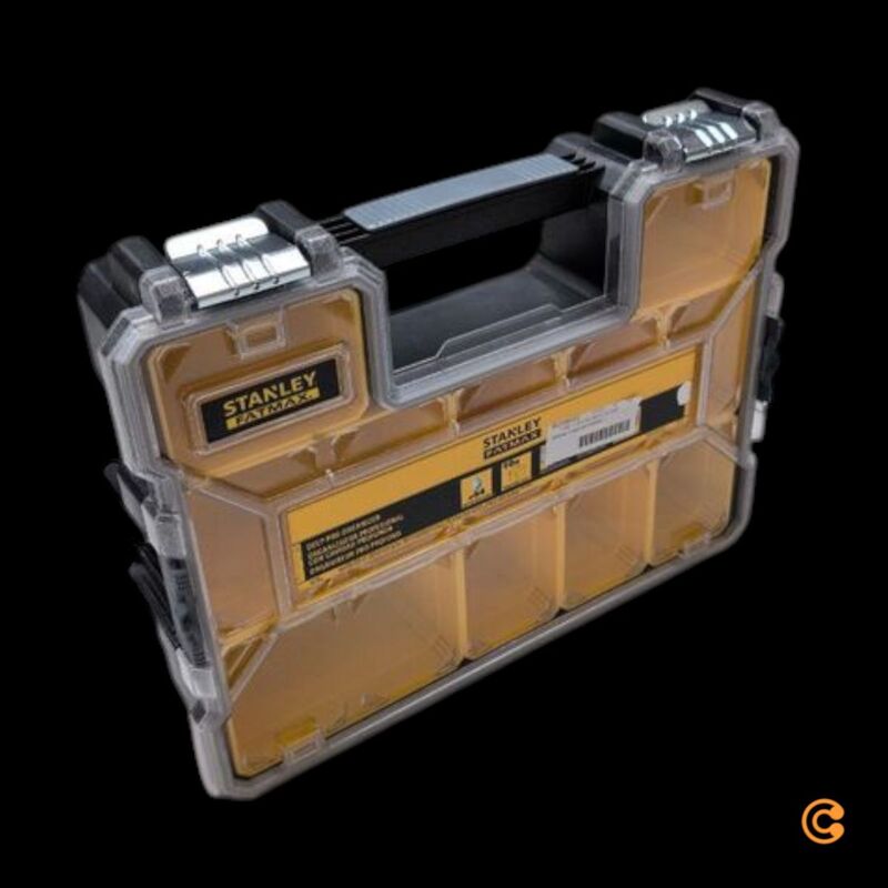 STANLEY Werkzeugbox Aufbewahrungsbox FatMax Kunststoff Gelb Organizer Universal - 3253561975189