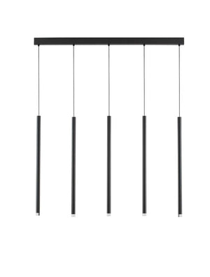 B-Ware Nova Luce Pendelleuchte Hängeleuchte DANDIA LED Schwarz 27W SIEHE TEXT