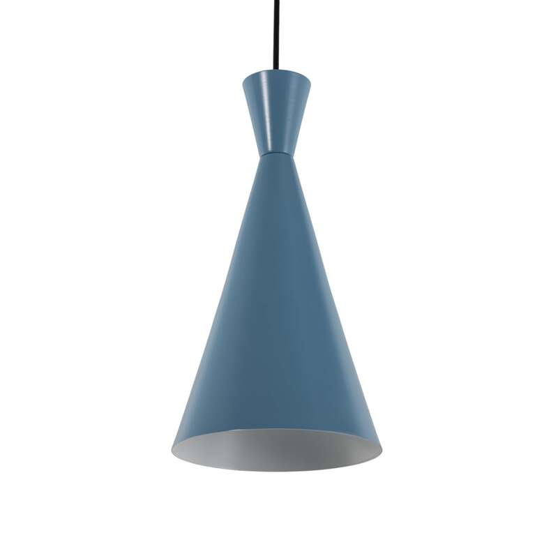 Hängeleuchte Tom Pendelleuchte Metall hellblau Leuchte Lampe E27 LED Tisch Theke - 8684283486274