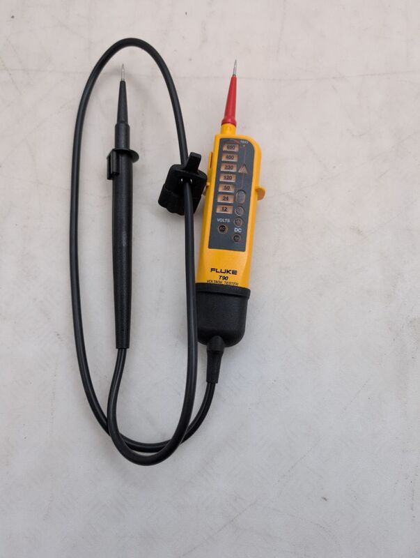 Fluke Spannungsprüfer T90 12-690V AC/DC Prüfgerät Prüfer Durchgangsprüfer - 0095969599672