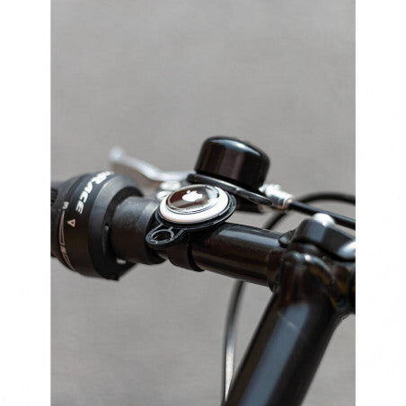 Elago AirBell AirTag Lösung 31mm Schwarz Fahrradklingel mit Apple AirTag - 8720865500065