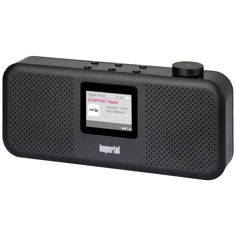 Imperial Tischradio DABMAN 16 Analog Digital DAB DAB+ FM schwarz 2W 40 Sender - 4024035126104