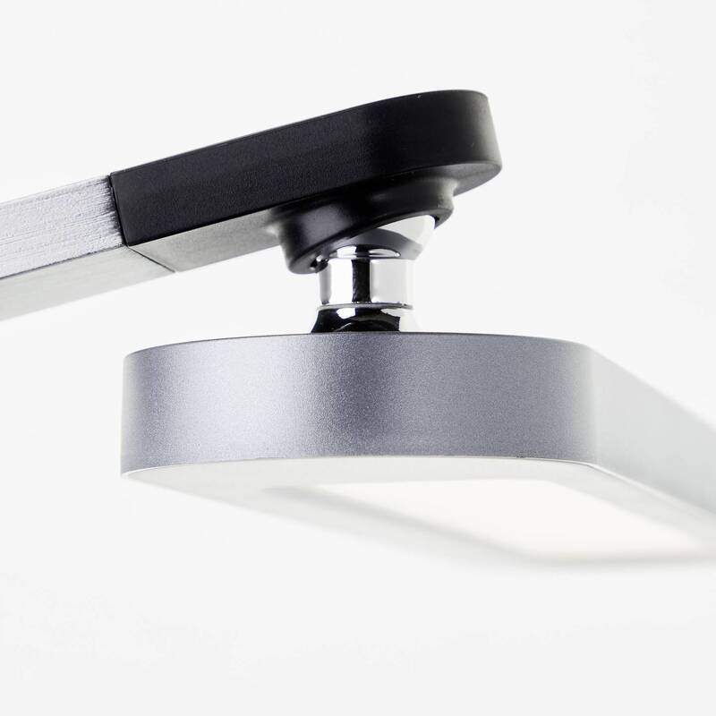 Brilliant Tischleuchte G98941/22 LED 7W silber Lampe Schreibtischleuchte Leuchte - 4004353430343