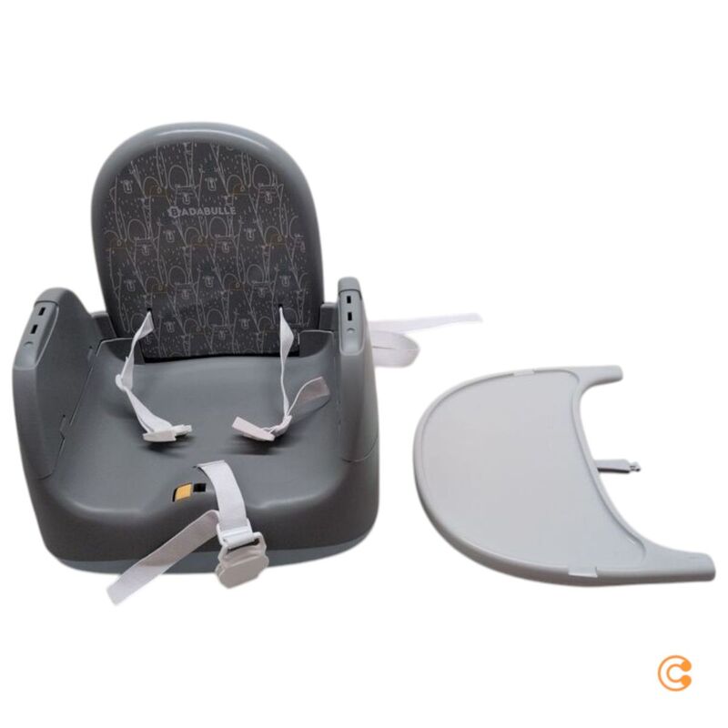 Babymoov Sitzerhöhung Home & Go Bears Kinderhochstuhl mit abnehmbarem Tablett - 3661276178816