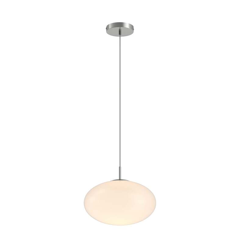 Lindby Hängeleuchte Sonika LED Pendelleuchte Lampe dimmbar nickel Ø40cm 24cm - 4251096581737
