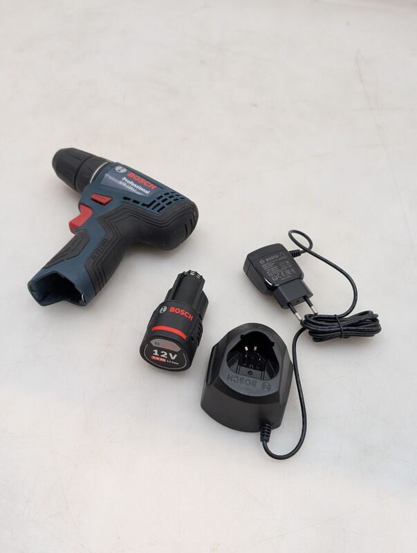 Bosch Professional Akku-Bohrschrauber GSR 120-LI 12V 2.0Ah Li-Ion 2 Akkus - 3165140955683