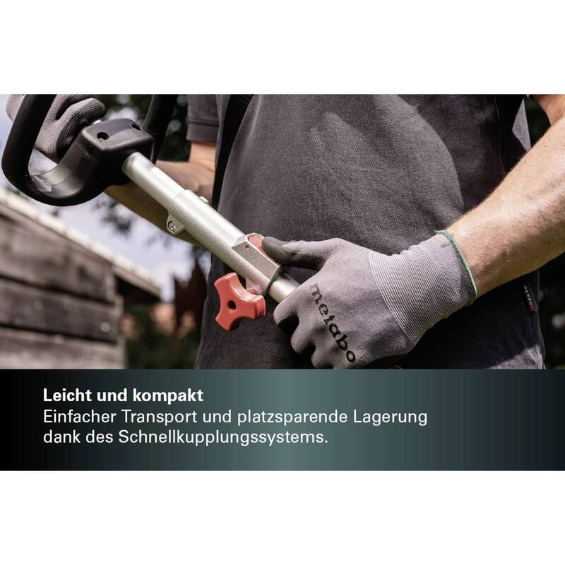 Metabo Akku Rasentrimmer RTD 18 LTX BL 30 D-Griff 18V 300mm Fadenschneider - 4061792204119
