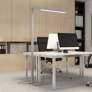 B-Ware Arcchio Stehlampe Büro Stehleuchte Led Susi Silber Sensor Touchdimmer Dimmbar910