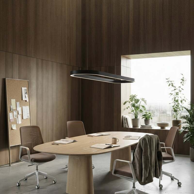 Lucande Smart LED Hängeleuchte Pendelleuchte Melinay schwarz CCT Tuya - 4255830900327