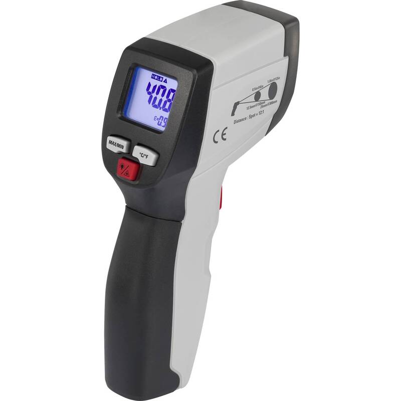 VOLTCRAFT IR 500-12S Infrarot-Thermometer -50 bis +500 °C 12:1 Pistolengriff - 4016139327877