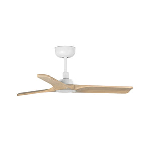 B-Ware FARO BARCELONA Deckenventilator Heywood S Holzstahl weiß Fernbedienung 88,9cm