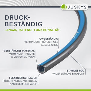 B-Ware Mobile Schlauchtrommel 30m mit Multifunktions-Handbrause und Wandaufhängung