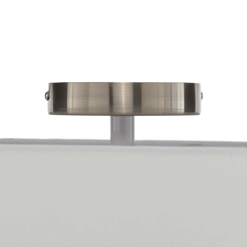 Lindby Deckenleuchte Sebatin LED Lampe Leuchte dimmbar creme Ø50cm 17cm hoch - 4251096503067