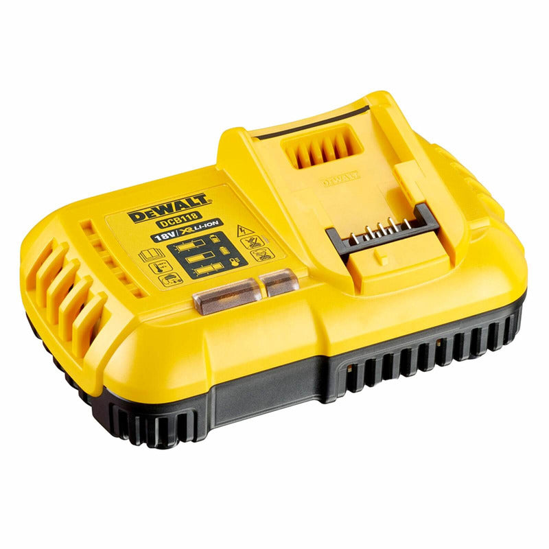 Dewalt Schnellladegerät Ladegerät Ladetechnick Geräte f. 54 bzw.18V DCB118-QW - 5035048562277