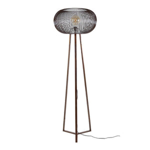 B-Ware Zijlstra Copper Twist Stehlampe Leuchte Lampe schwarz kupfer Metall 170cm