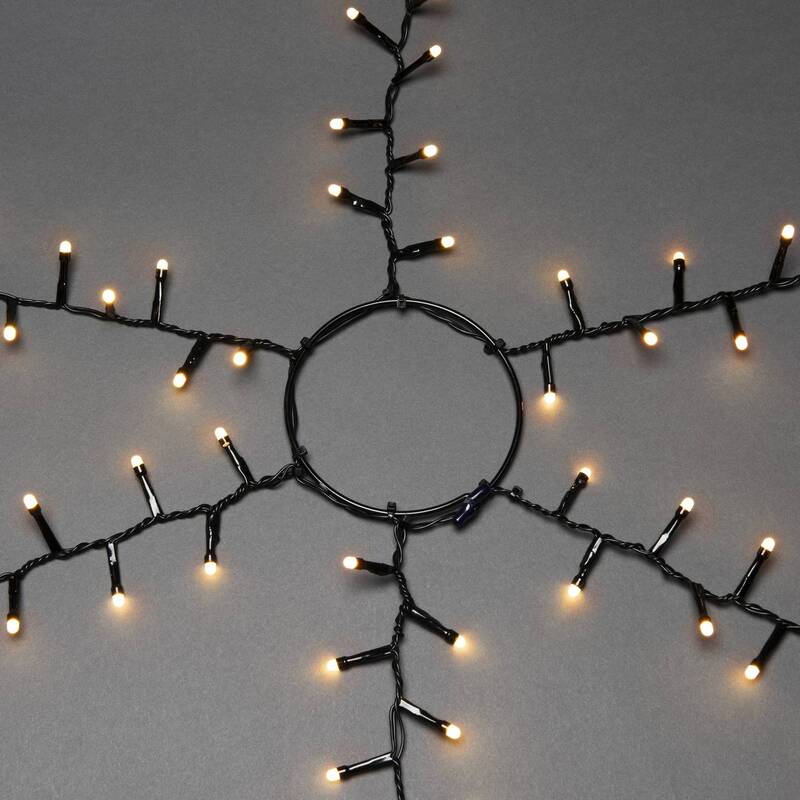 Konstsmide Baummantel Baumumhang Micro LED Lichterkette Bernstein Außen 400cm - 7318306651837