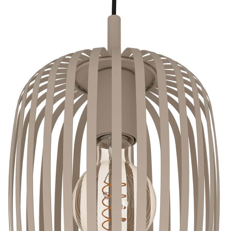 Eglo Hängeleuchte Pendelleuchte Romazzina LED Lampe dimmbar sandfarben Ø46cm - 9008606258574