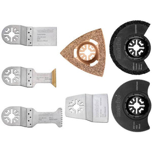 B-Ware Metabo Multitool Starter-Set Classic 7-teilig für PowerMaxx MT 12/18 LTX/400 ...