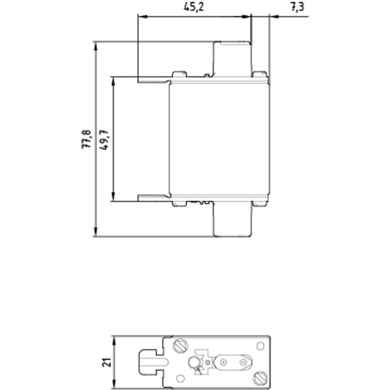 Siemens Sicherungseinsatz Schmelzsicherung NH000 NH Sicherung gG 6A - 4001869056746