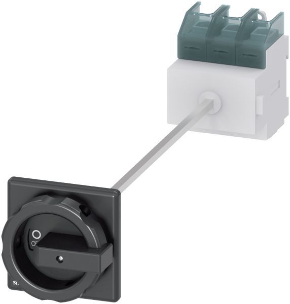 Siemens Lasttrennschalter Hauptschalter Schwarz 3polig SENTRON 3LD27140TK51 - 4011209403642