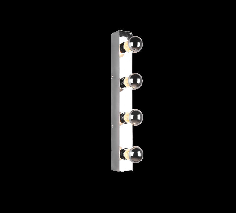 Netlighting Theato Moden 4 Light Wall Lamp Chome IP44 - 4017807514018