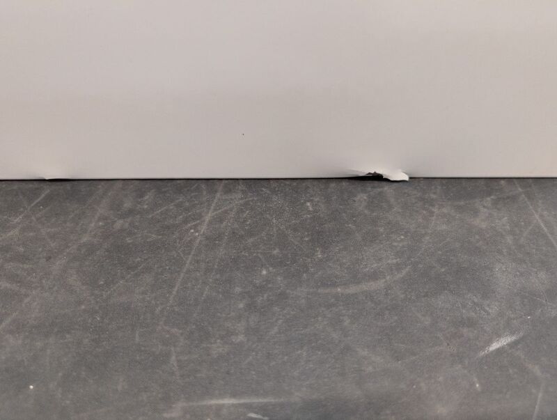 Stier Wandschrank Aufbewahrung grau platzsparend abschließbare Tür 60x80x30cm - 4251709645917
