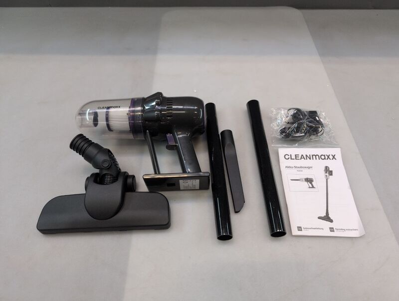 CleanMaxx Akku-Handstaubsauger 15059 Beutellos 110W 14,8V 30min Laufzeit 1,6kg - 4067522076070