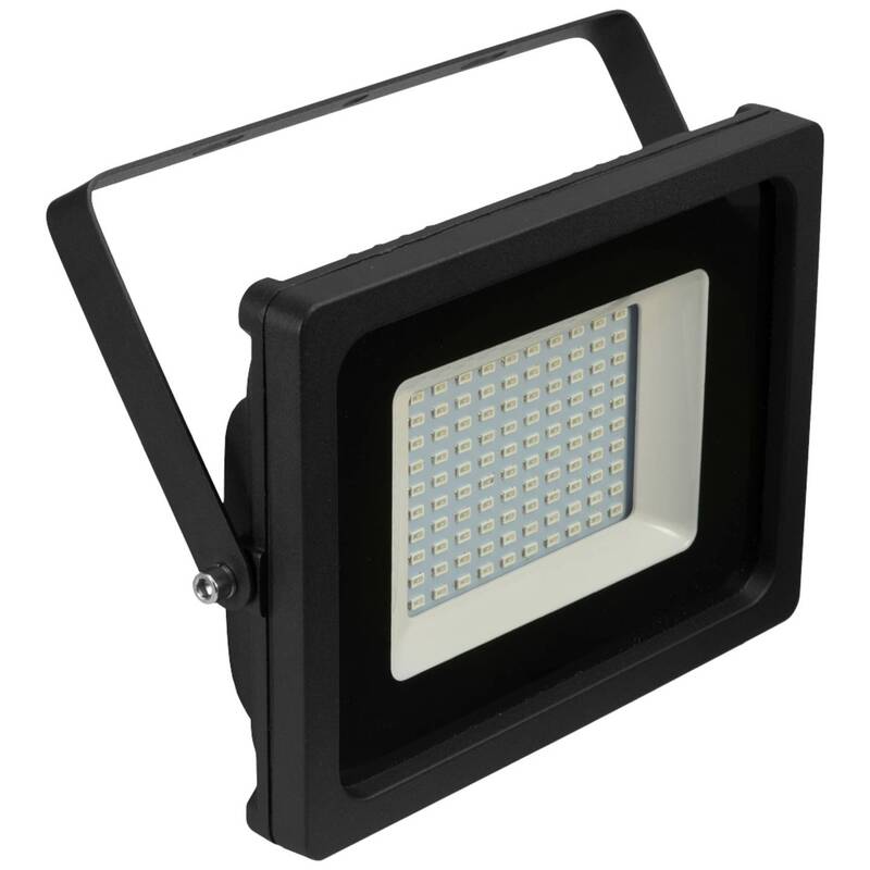 Eurolite LED Außenstrahler 50W rot schwarz IP65 Scheinwerfer für Außenbereich - 4026397692709