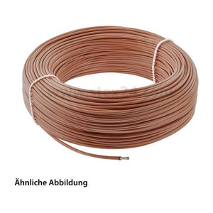 B-Ware LAPP Einzelader SiF 1X1mm² Kabel braun 100m 300V/500V für Elektroinstallation