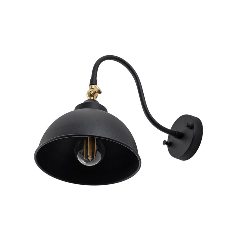 Opviq Wandleuchte Saglam 3742 justierbar schwarz Wandlampe Lampe Leuchte Spot - 8681875467949