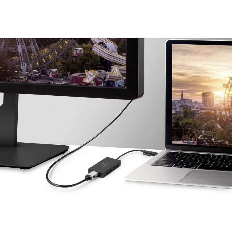 Renkforce Externe Grafikkarte Grafikadapter DDR3-RAM 5 GBit/s 3840x2160 Pixel - 4064161171623