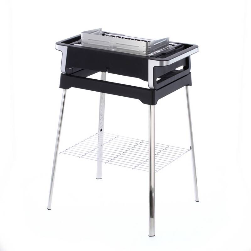Severin BBQ-Grill PG 8118 SENOA DigitalBOOST S Elektrogrill 3000W schwarz/silber - 4008146034596