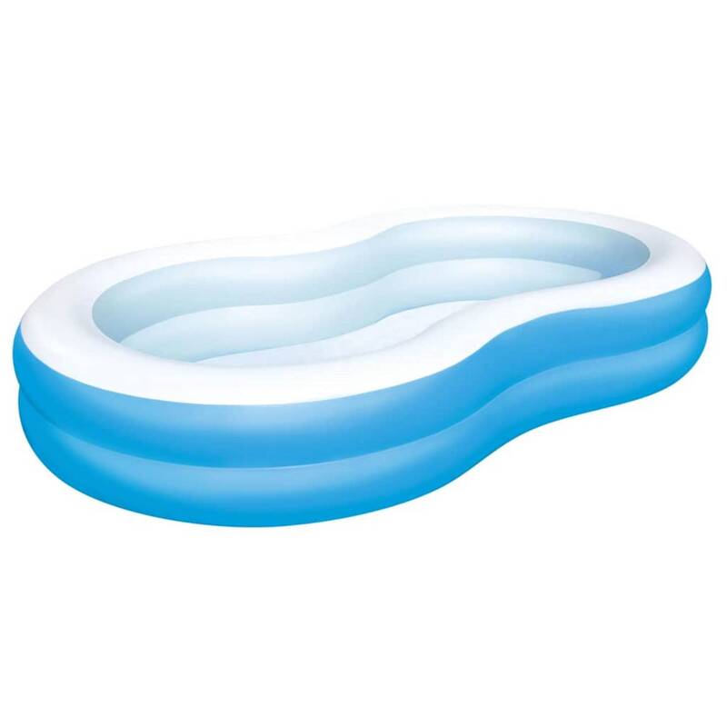 Bestway Familienpool Big Lagoon 262x157x46cm Schwimmbad für Kinder ab 3 Jahren - 6942138913217