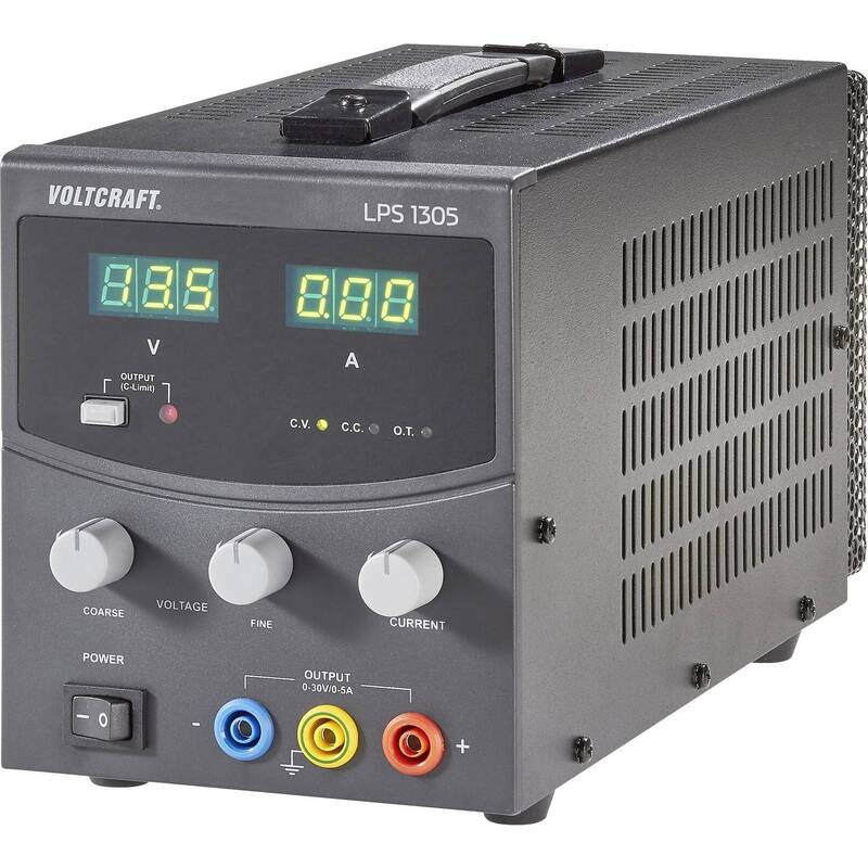 VOLTCRAFT LPS1305 Labornetzgerät 0-30V 5A 150W Desktop 4mm Buchsen - 4016138996319