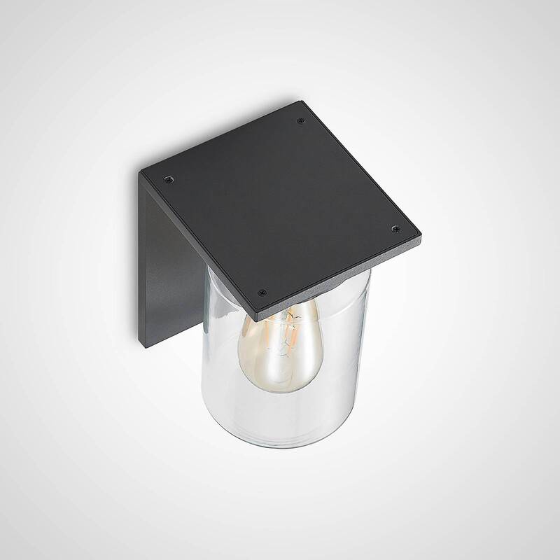 Lucande Semka Außenwandleuchte Wandleuchte Wandleuchte Lampe Leuchte dunkelgrau - 4251096594034