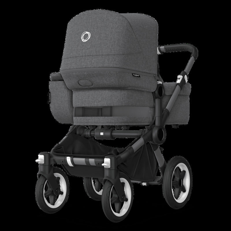 Bugaboo Kinderwagen Mono Babywagen Donkey 5 Grey Melange erweiterbar - 8717447431978