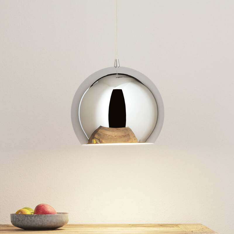 Aluminor Hängeleuchte Bulle chrom Deckenlampe Pendelleuchte Deckenleuchte E27 - 3131130356860