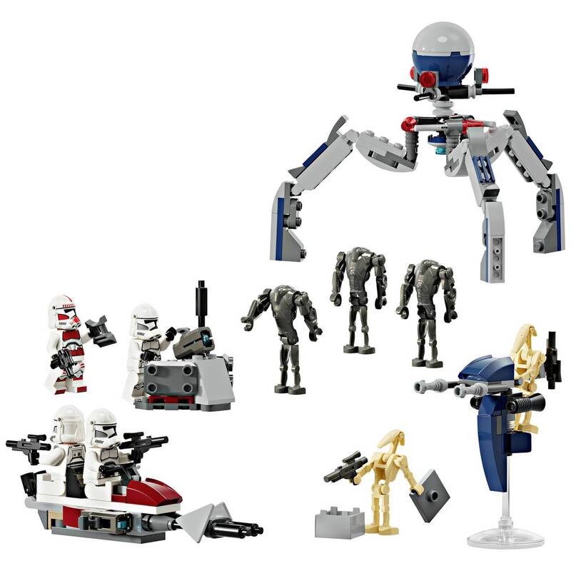Clone Trooper & Battle Droid Battle Pack - 5702017584317