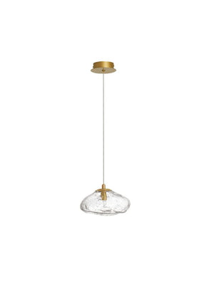 B-Ware Nova Luce Pendelleuchte Hängeleuchte KING G9 LED Gold dimmbar Lampe Beleuchtung