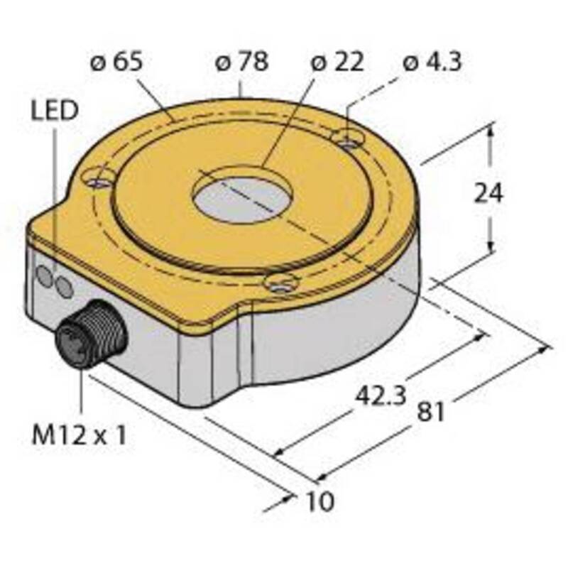 Turck Inkremental Drehgeber Inkrementalgeber Geber - 4047101418354
