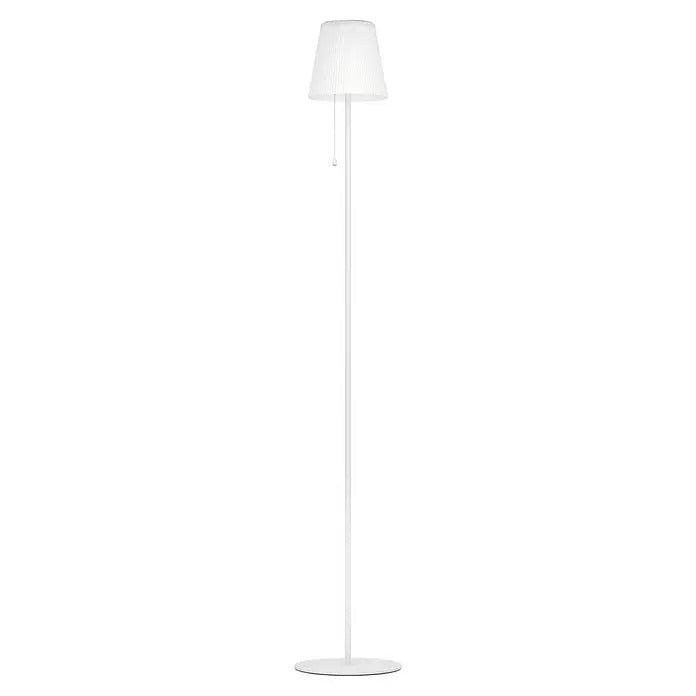 Eglo Solar-Stehleuchte Scordiano-L LED Gartenlampe dimmbar IP44 weiß 13x120cm - 9008606355143