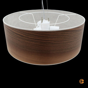 B-Ware LeuchtNatur Discus Lampe Deckenlampe Pendeleluchte Lampe Leuchte Hängelampe 55cm