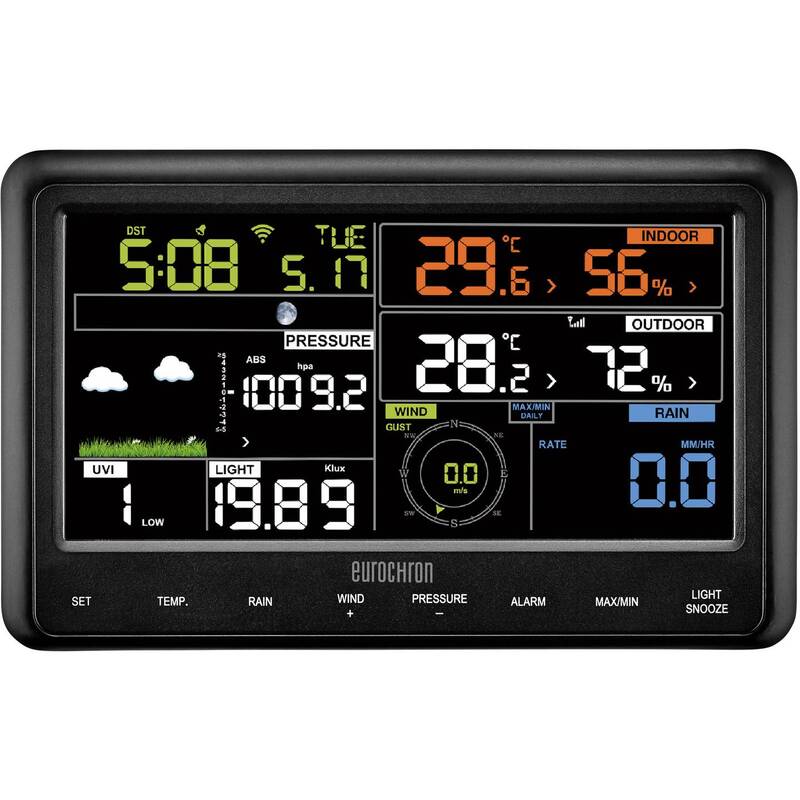 Eurochron Funk Wetterstation EFWS 29 Wettermessstation Vorhersage SIEHE TEXT - 4016139145105