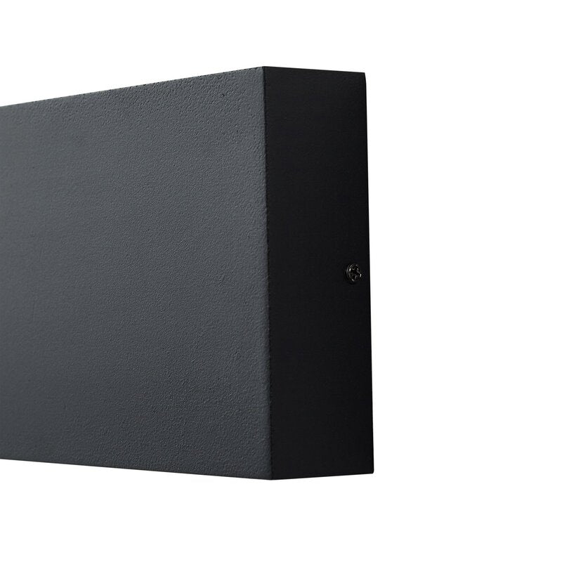 Lindby LED Außenwandlampe Leuchte Jarte schwarz Metall IP54 3 STÜCK - 4251911799149