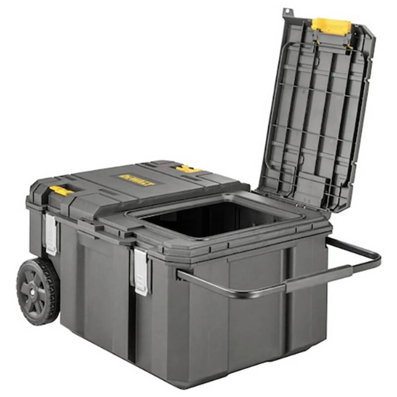 DeWalt Trolley-Koffer unbestückt Werkzeugbox Transportbox 113l flexibel mobil - 3253561178719
