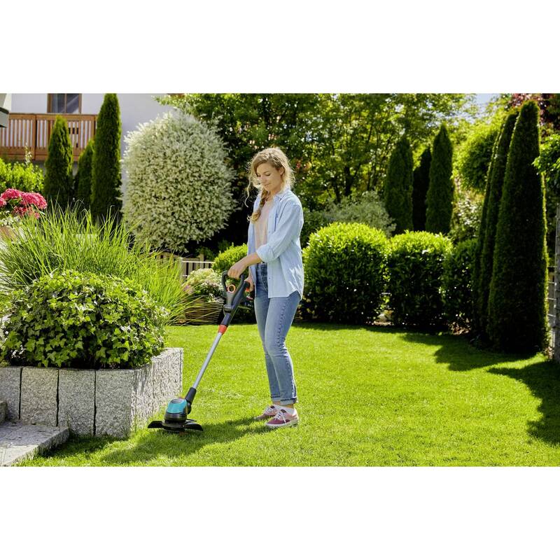 Gardena Akku-Trimmer EasyCut 23/18 V P4A Gartengerät mit Pflanzenschutzbügel 78 - 4078500054218