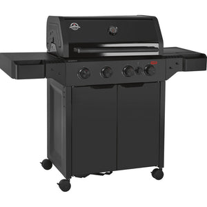 B-Ware Jamestown Gasgrill 4-Brenner Knox II Grill mit Seitenbrenner für vielseitige